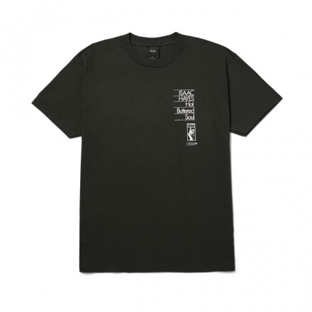 HUF HOT BUTTERED S/S HEAVYWEIGHT TEE TS02542-VIBLK Black