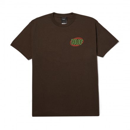 HUF PROMO S/S TEE TS02527-BISON Brown
