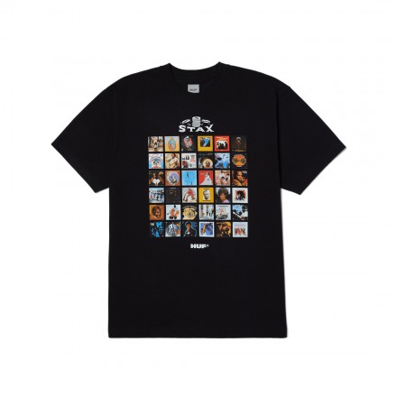 HUF SOULSVILLE USA S/S TEE TS02406-BLACK Black