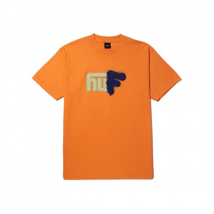 HUF UPSIDE DOWNTOWN S/S TEE TS02173-TNGRN Orange