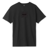 HUF QUAKE BOX LOGO T-SHIRT TS01053-BLACK Black Image 