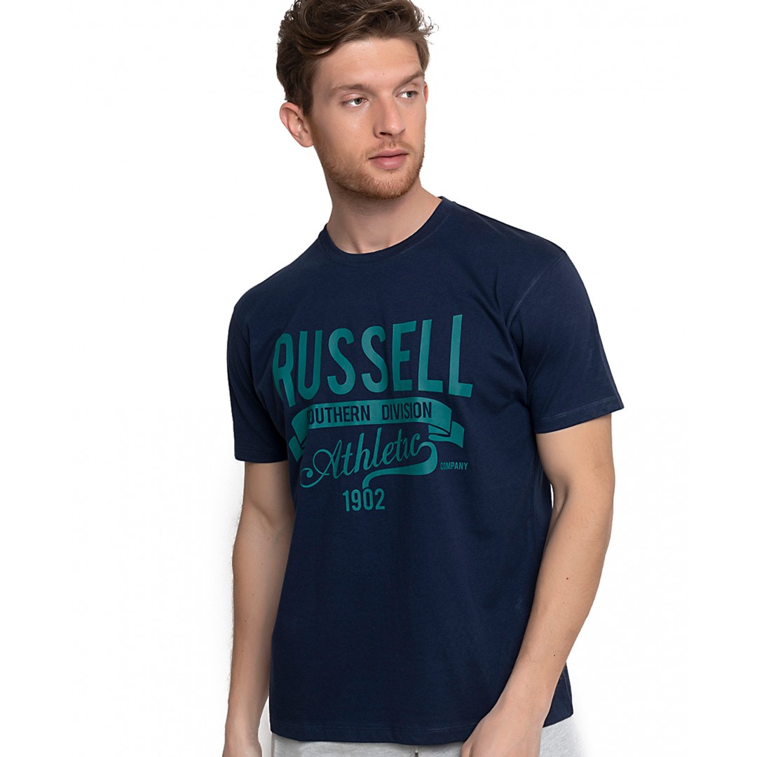 Russell Athletic MEN'S T-SHIRT A1-015-1-190 Blue