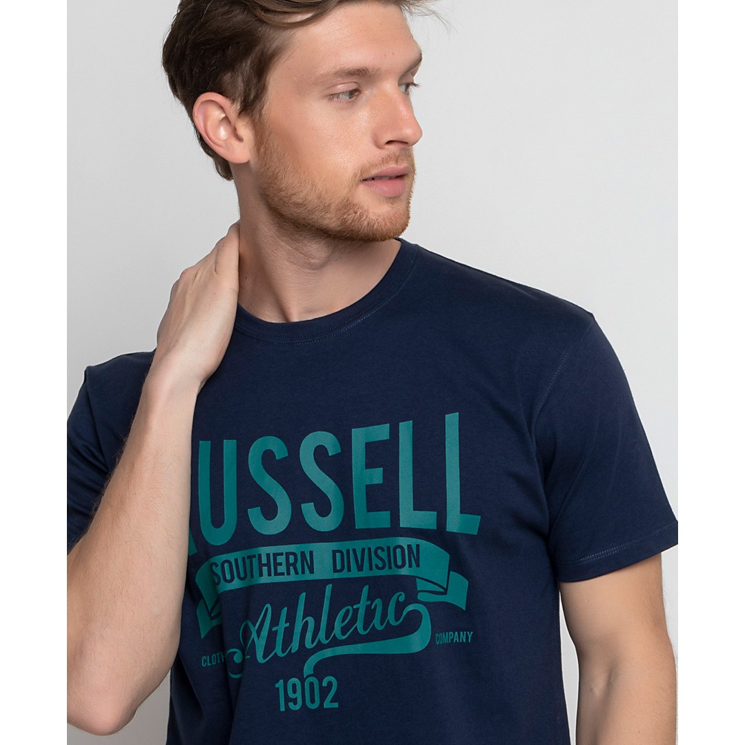 Russell Athletic MEN'S T-SHIRT A1-015-1-190 Blue