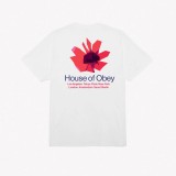 OBEY HOUSE OF OBEY FLORAL CLASSIC TEE 165263709-WHT Λευκό Εικόνα 0