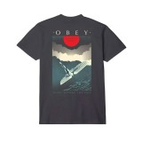 OBEY ICARUS DECO CLASSIC TEE 165263800-BLK Black Image 0