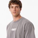OBEY BOLD TEE 167924100-SIG Γκρί Εικόνα 0