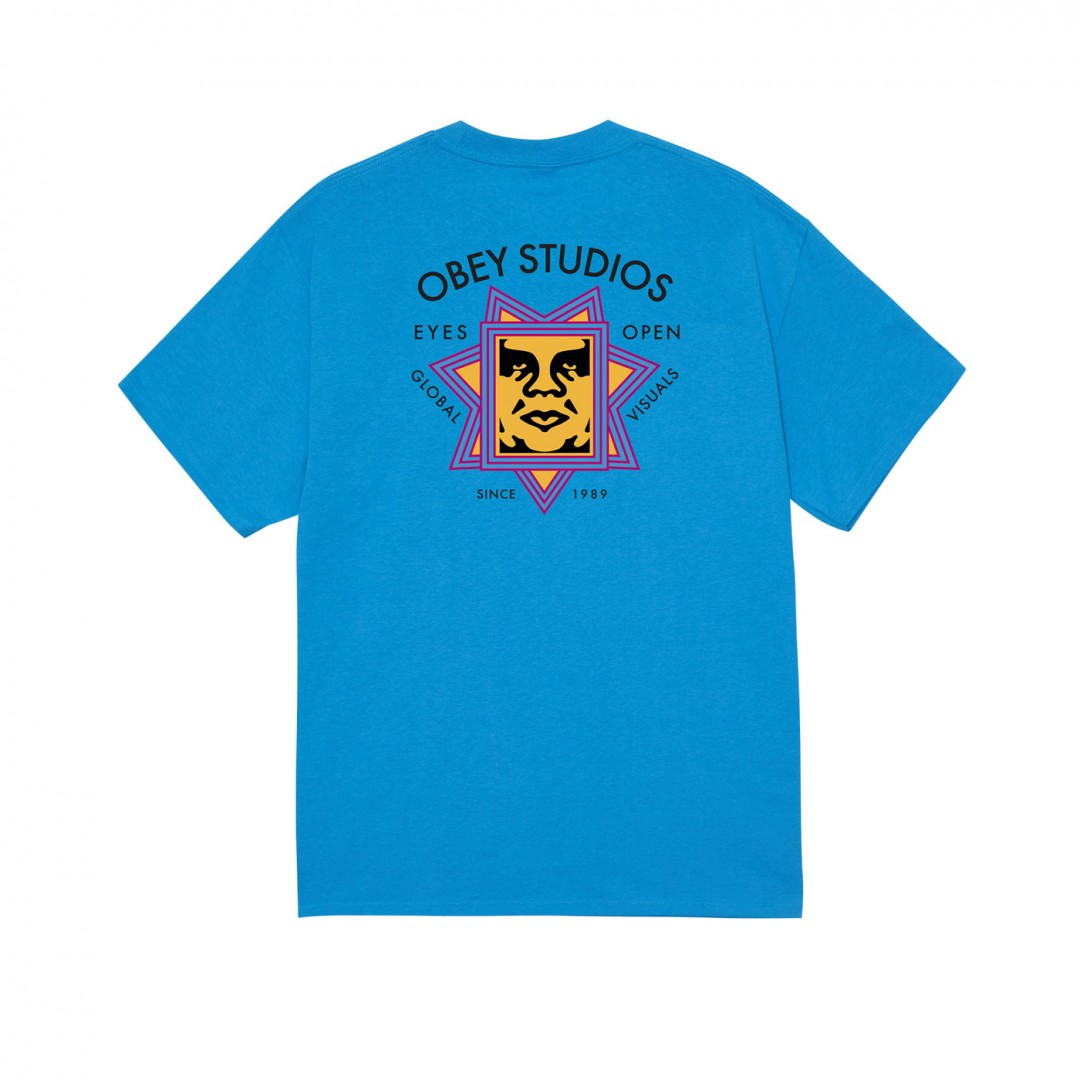 OBEY GLOBAL VISUALS 165264232-AZB Blue