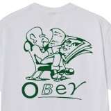 OBEY READER TEE 165264240-WHT Λευκό Εικόνα 1