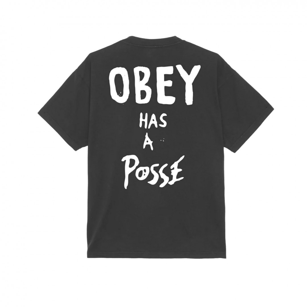 OBEY HAS A POSSE 167923915-DBA Black