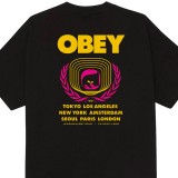OBEY ICON EYE WREATH TEE 165264263-BLK Black Image 1