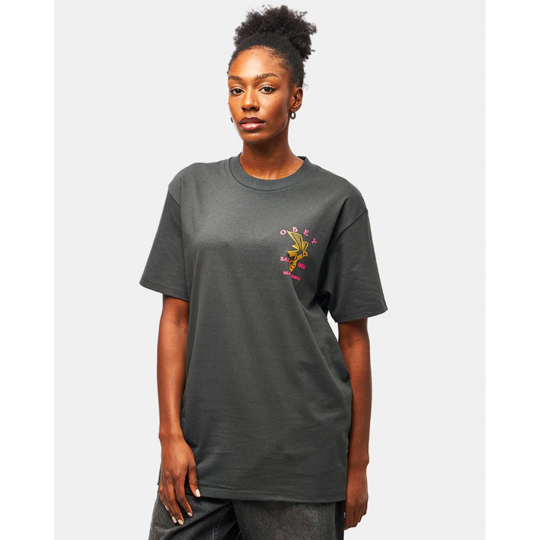OBEY BAD IDEAS EAGLE TEE 165264268-VBL Black