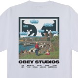OBEY SKY FACE TEE 168024320-WHT Λευκό Εικόνα 1