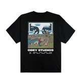 OBEY SKY FACE TEE 168024320-BLK Μαύρο Εικόνα 0