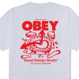 OBEY TIME TO CALL TEE 168024321-WHT Λευκό Εικόνα 1