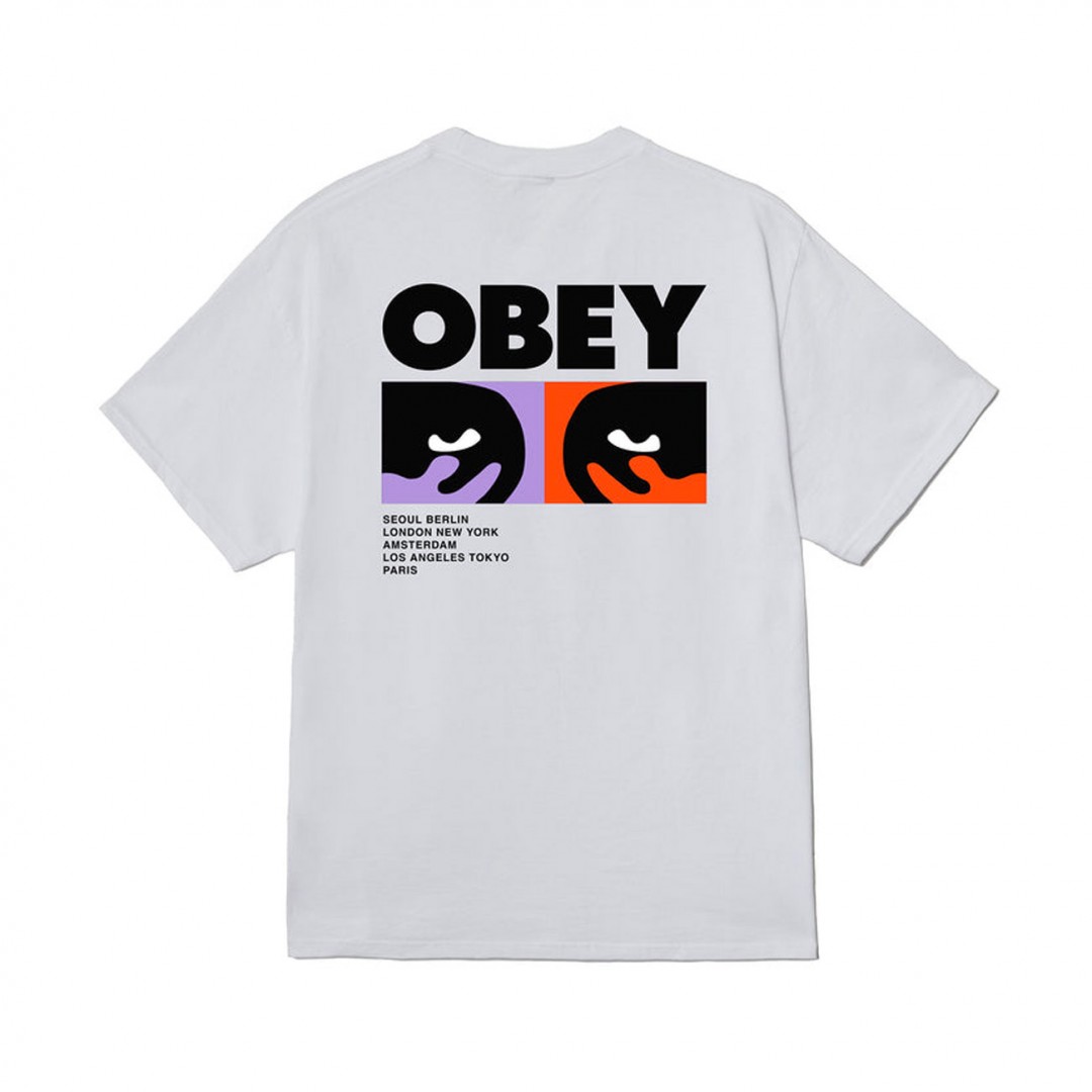 OBEY ALWAYS WATCHING TEE 165264344-WHT White