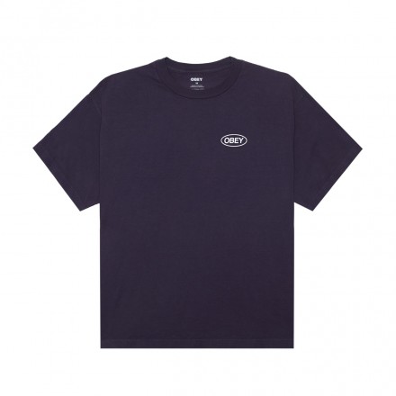 OBEY CODE TEE 167924337-PUV Purple