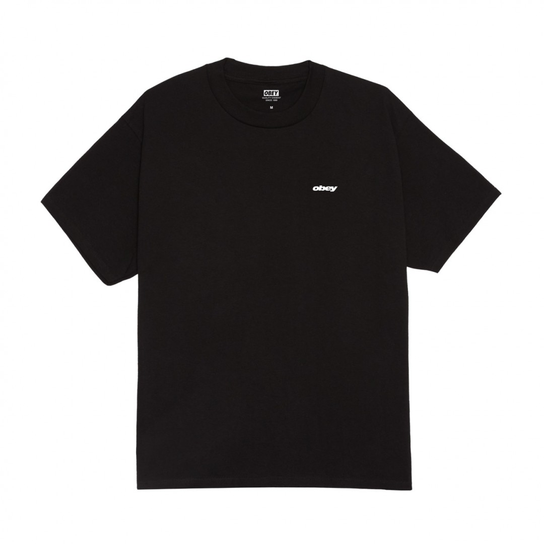 OBEY DICE TEE 165264348-BLK Μαύρο