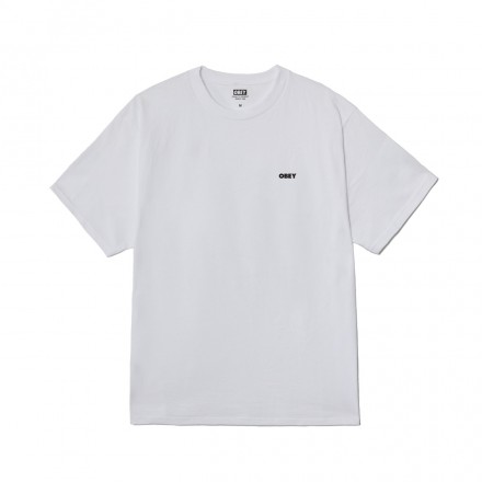 OBEY EYES OPEN TEE 165264331-WHT White