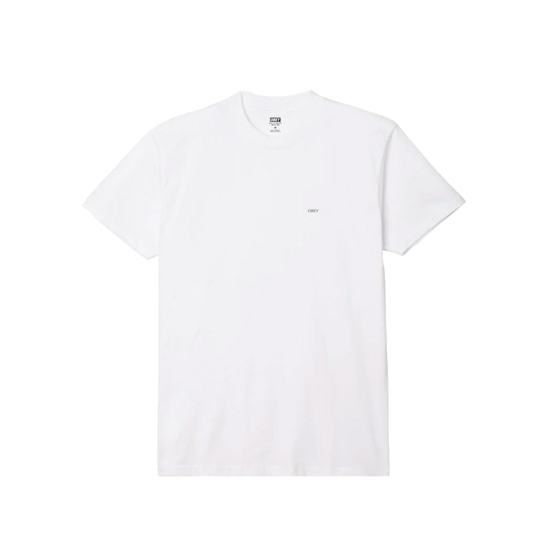 OBEY GEOMETRIC POWER CANVAS 165263938-WHT Λευκό