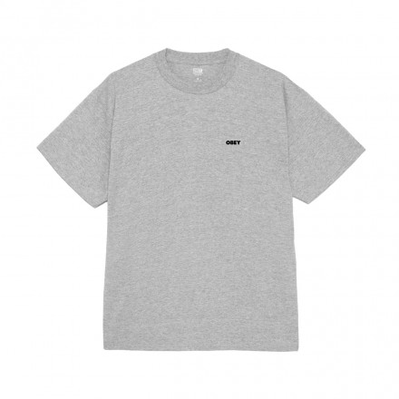 OBEY I WILL OBEY TEE 165264349-HEA Grey