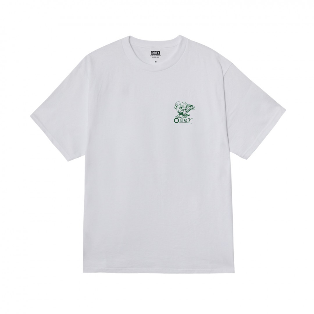 OBEY READER TEE 165264240-WHT Λευκό