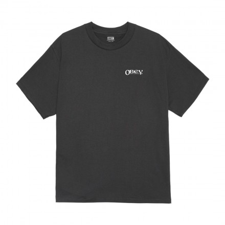 OBEY SENSORY EXPLORATION TEE 165264084-VBL Black