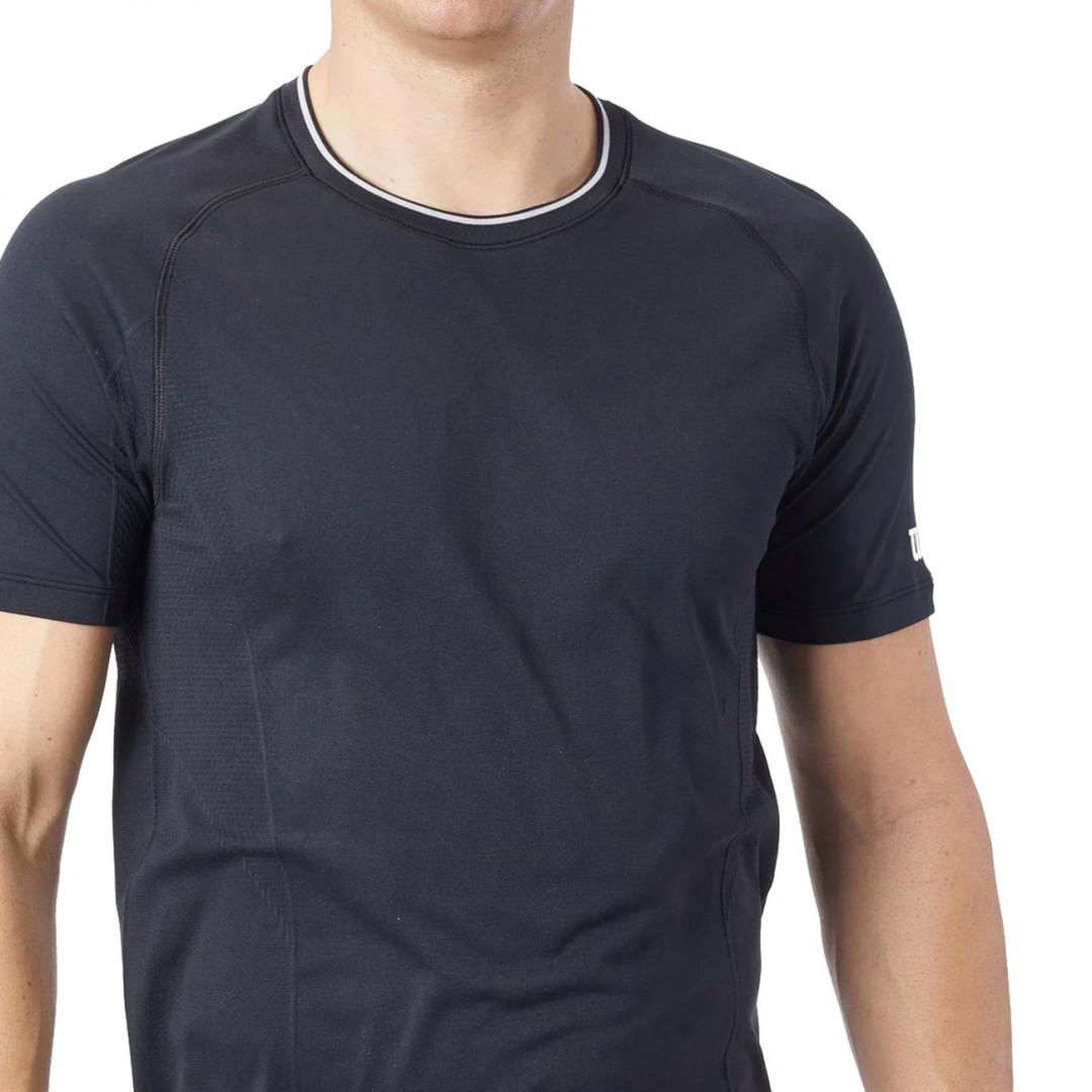 WILSON M TEAM SEAMLESS CREW WM00282411BKA-BLACK Black