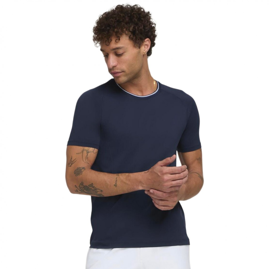WILSON M TEAM SEAMLESS CREW WM00282411DBC-NAVY Blue