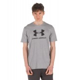 UNDER ARMOUR SPORTSTYLE LOGO SS 1329590-036 Γκρί