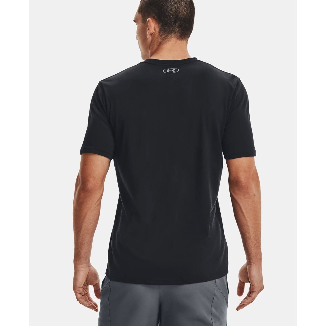 UNDER ARMOUR TEAM ISSUE WORDMARK SS 1329582-001 Μαύρο