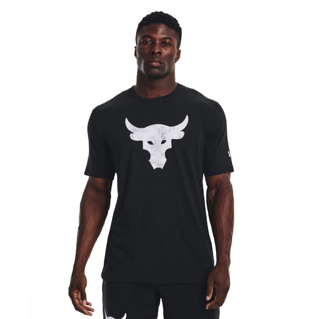 UNDER ARMOUR PROJECT ROCK BRAHMA BULL SS 1361733-003 Black