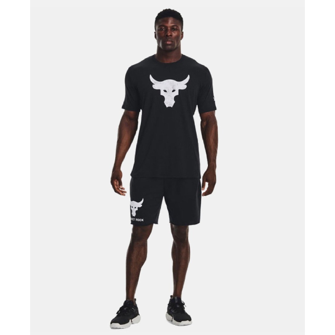 UNDER ARMOUR PROJECT ROCK BRAHMA BULL SS 1361733-003 Black