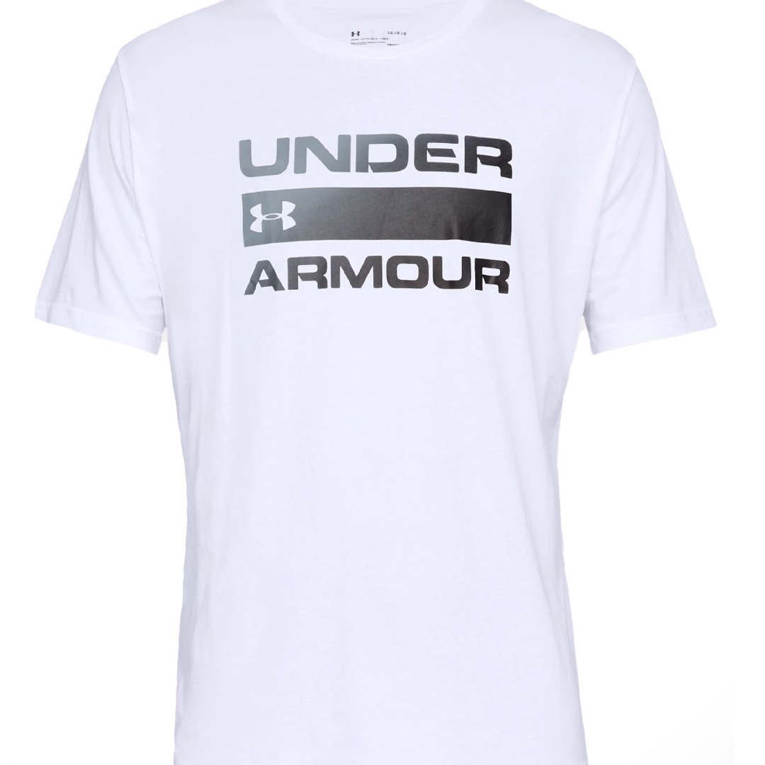 UNDER ARMOUR TEAM ISSUE WORDMARK SS 1329582-100 Λευκό