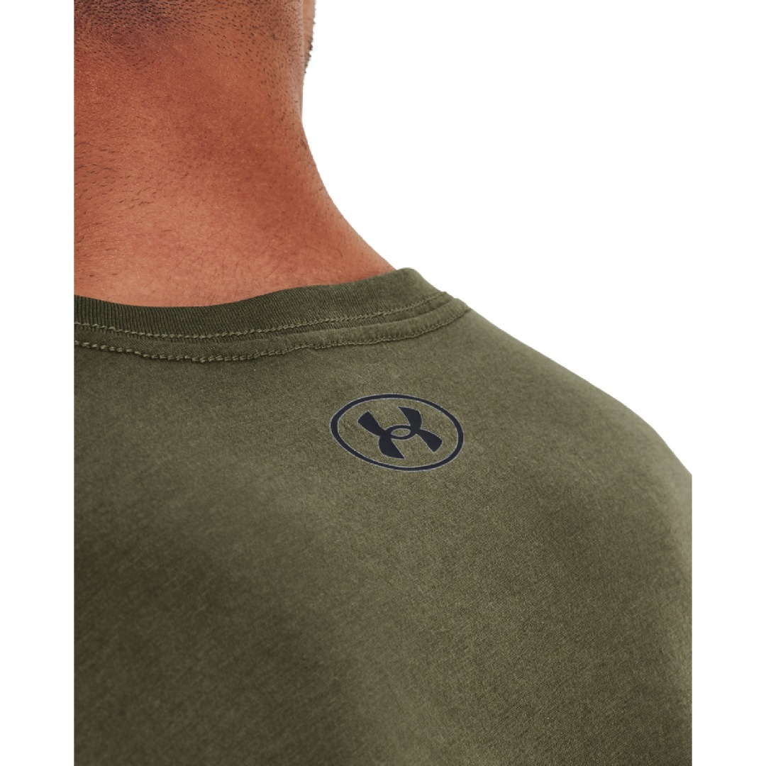 UNDER ARMOUR SPORTSTYLE LEFT CHEST SS 1326799-390 Κhaki