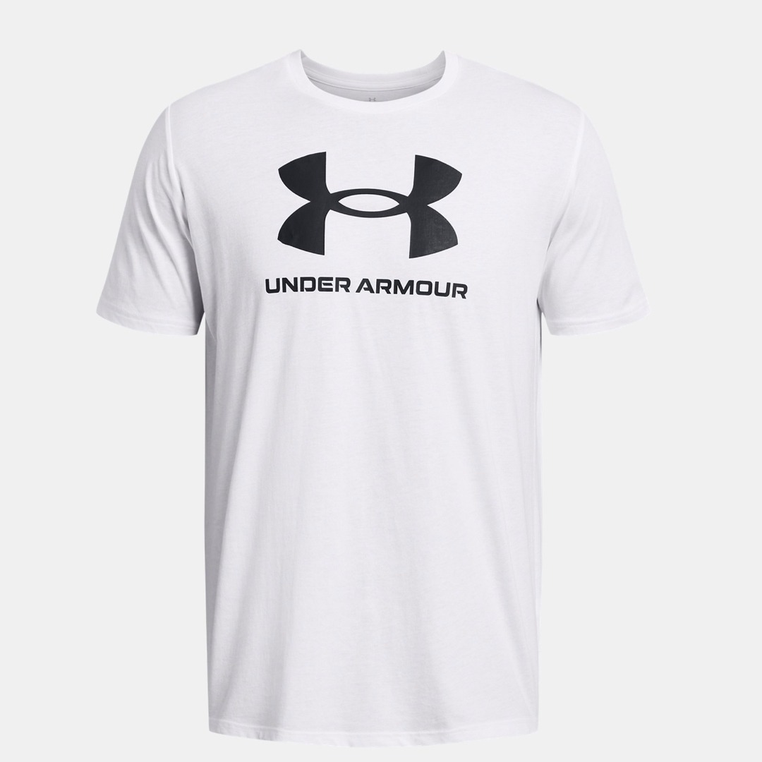 UNDER ARMOUR SPORTSTYLE LOGO UPDATE SS 1382911-100 White
