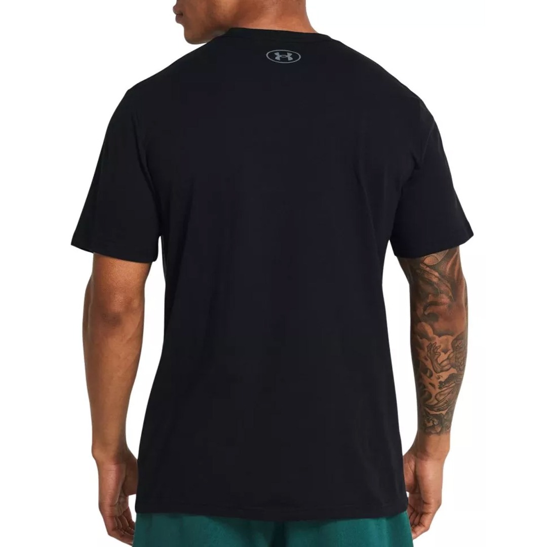 UNDER ARMOUR COLORBLOCK WORDMARK SS 1382829-001 Black
