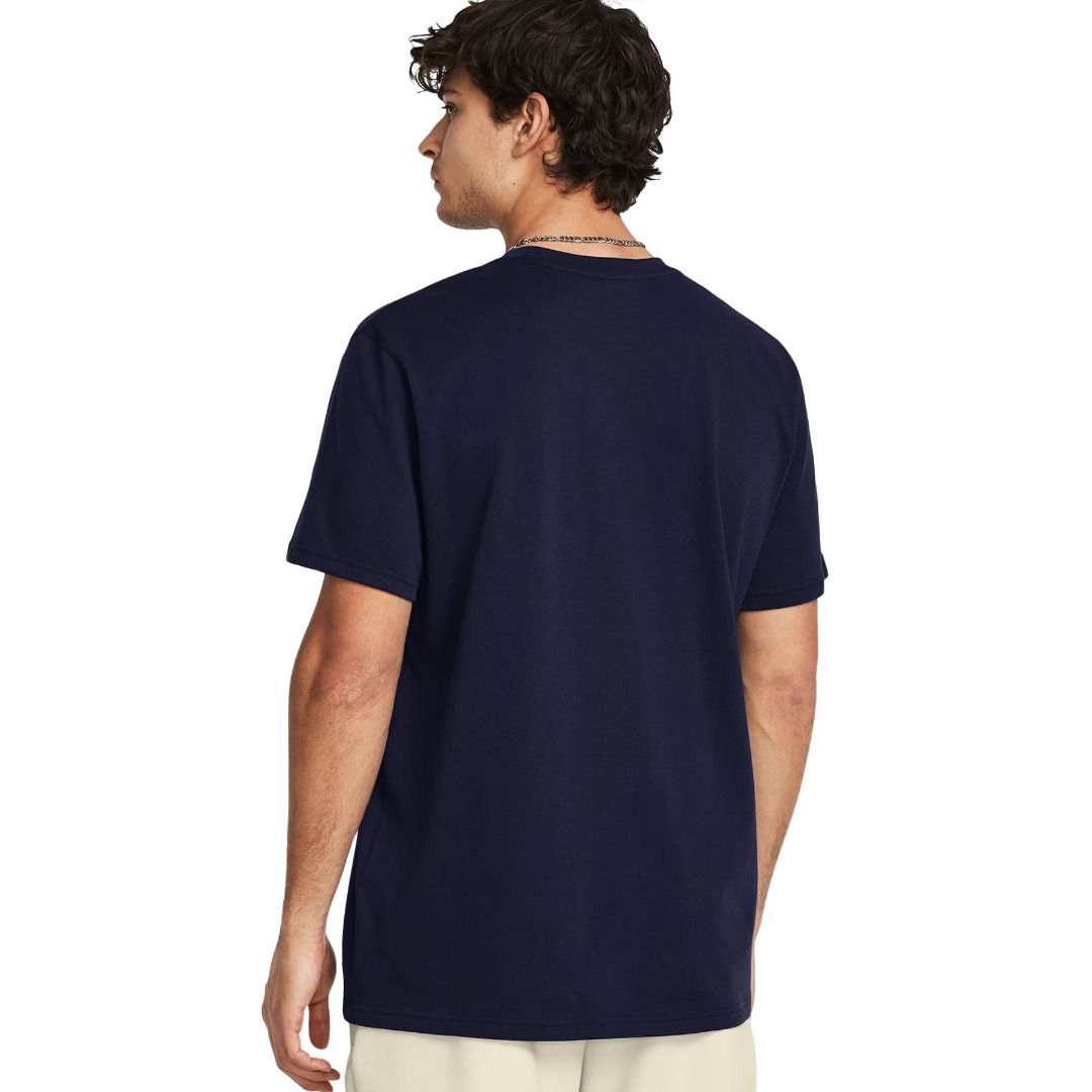 UNDER ARMOUR HW ARMOUR LABEL SS 1382831-410 Μπλε