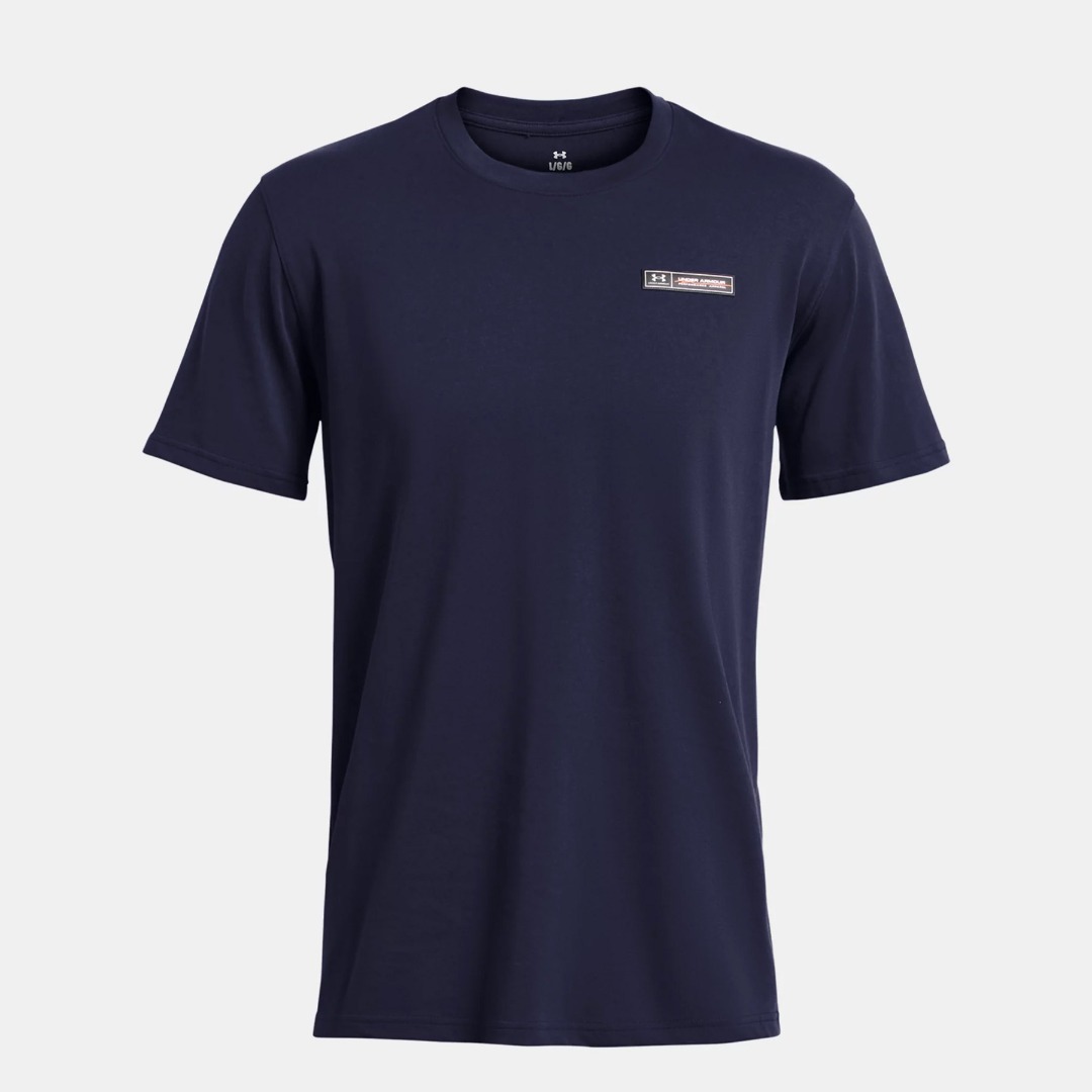 UNDER ARMOUR HW ARMOUR LABEL SS 1382831-410 Μπλε
