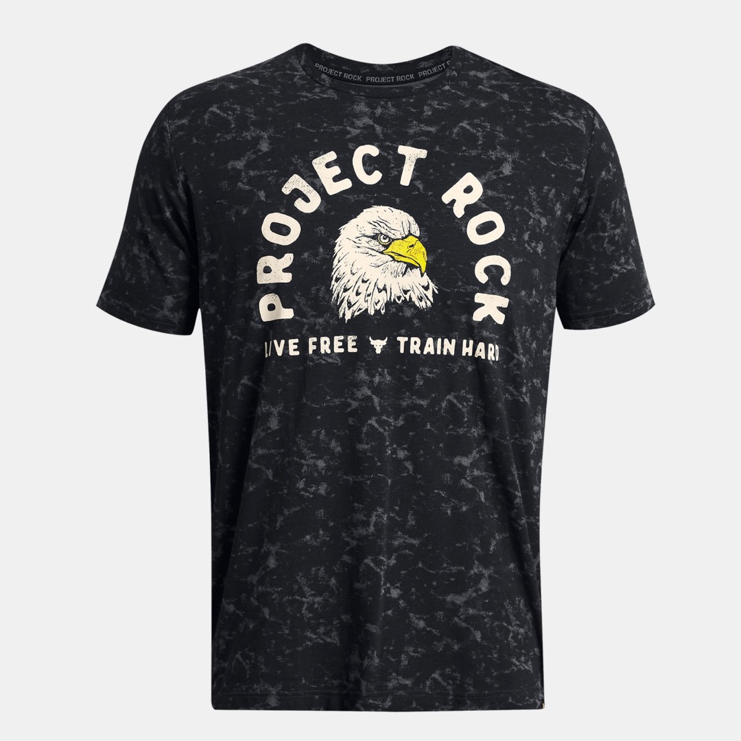 UNDER ARMOUR PJT RCK FREE GRAPHIC 1383220-001 Black