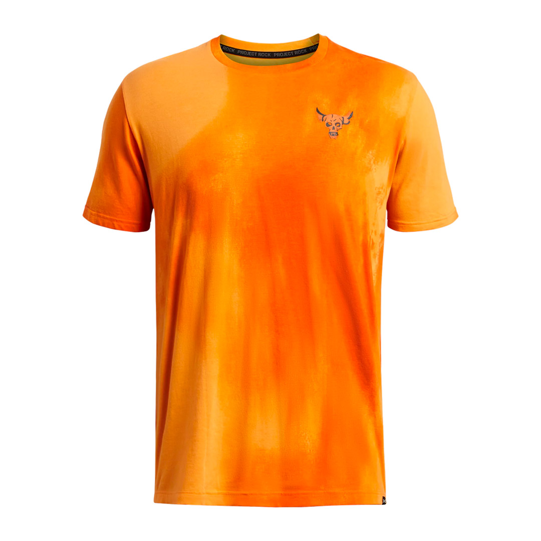 UNDER ARMOUR PJT RCK SUN WSH GRPHIC SS 1383297-810 Orange