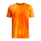 UNDER ARMOUR PJT RCK SUN WSH GRPHIC SS 1383297-810 Orange Image 2