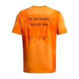 UNDER ARMOUR PJT RCK SUN WSH GRPHIC SS 1383297-810 Orange Image 3