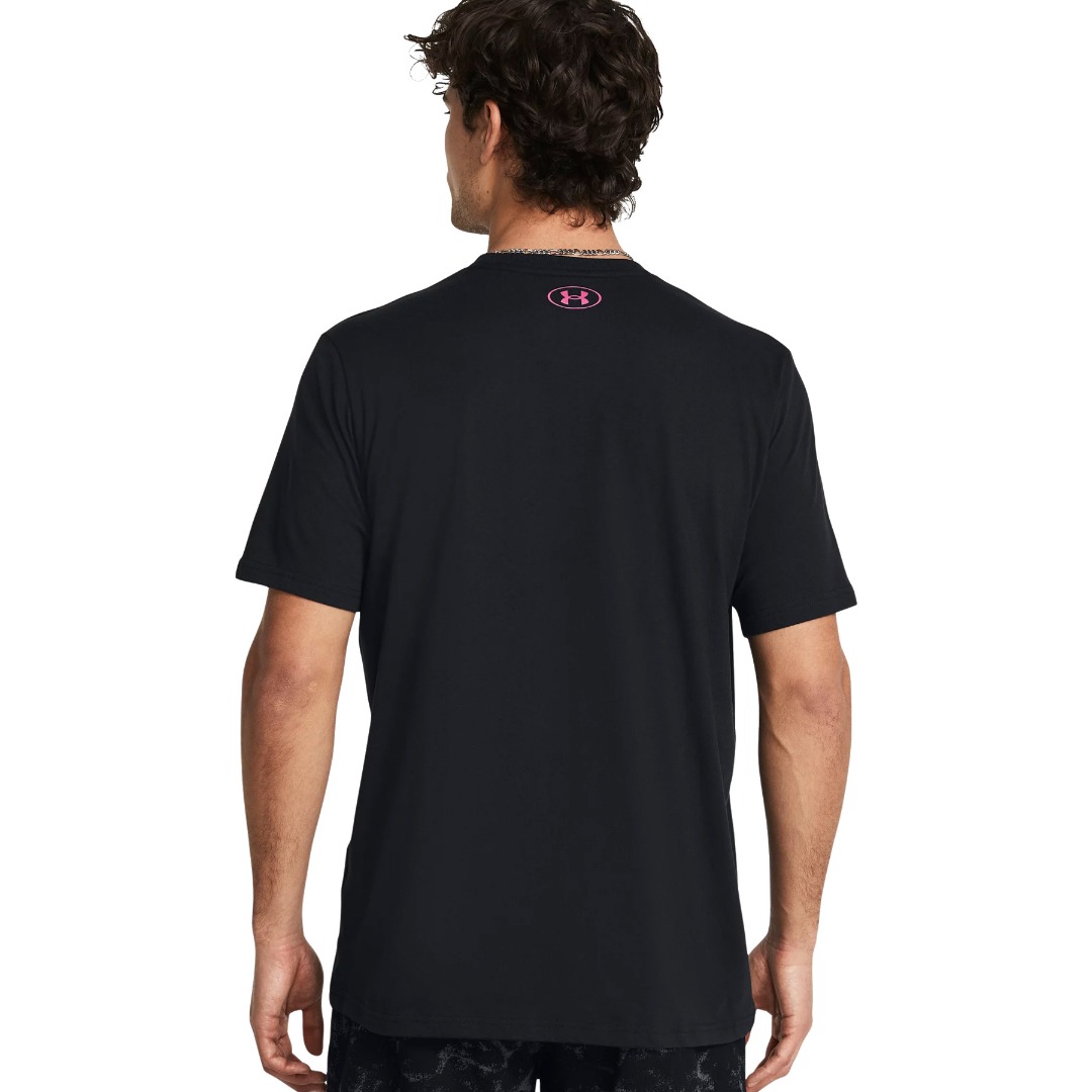 UNDER ARMOUR PJT RCK BSR GRAPHIC SS 1383304-001 Μαύρο