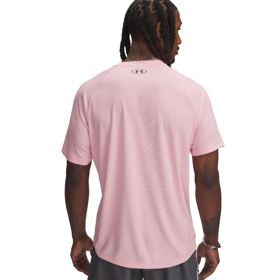 UNDER ARMOUR TECH TEXTURED SS 1382796-647 Ροζ