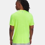 UNDER ARMOUR LAUNCH CAMO SHORTSLEEVE 1386681-731 Yellow Image 0