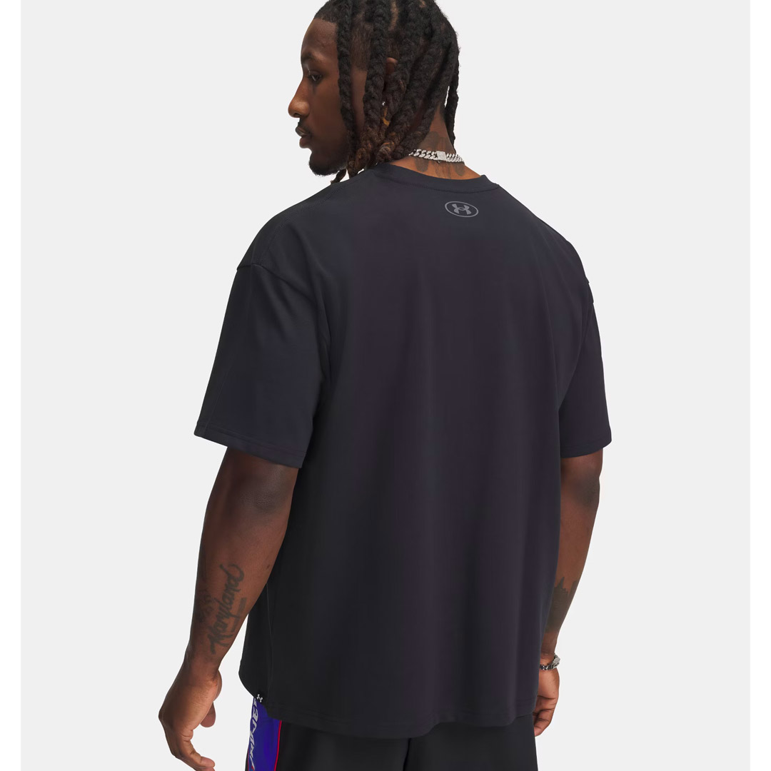 UNDER ARMOUR PJT RCK HWT SS 1389934-001 Μαύρο