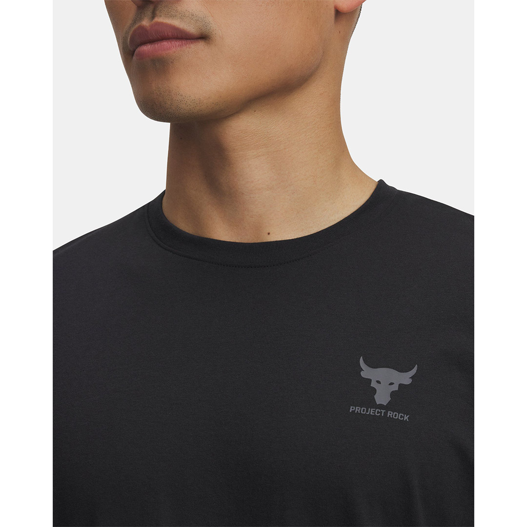 UNDER ARMOUR PJT RCK SIMPLE BRANDED SS 1387797-002 Black