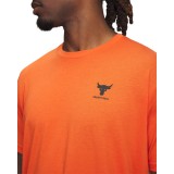 UNDER ARMOUR PJT RCK SIMPLE BRANDED SS 1387797-844 Πορτοκαλί Εικόνα 1