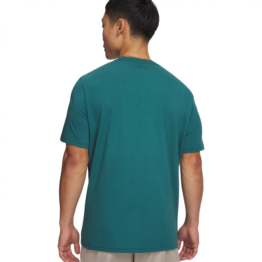 UNDER ARMOUR TEAM ISSUE WORDMARK SS 1329582-338 Πετρόλ