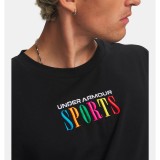 UNDER ARMOUR M HWT SPORTS SS 6009268-008 Μαύρο Εικόνα 1